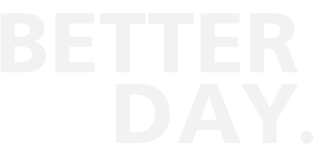 Better Day Logo in white
