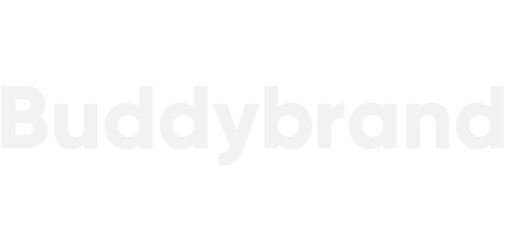 Buddybrand Logo in white