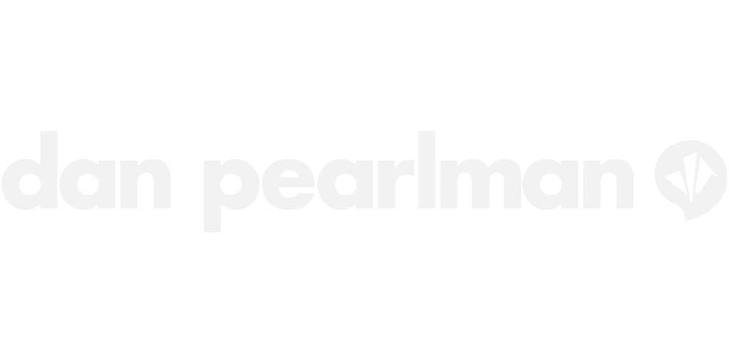 Dan Pearlman Logo in white