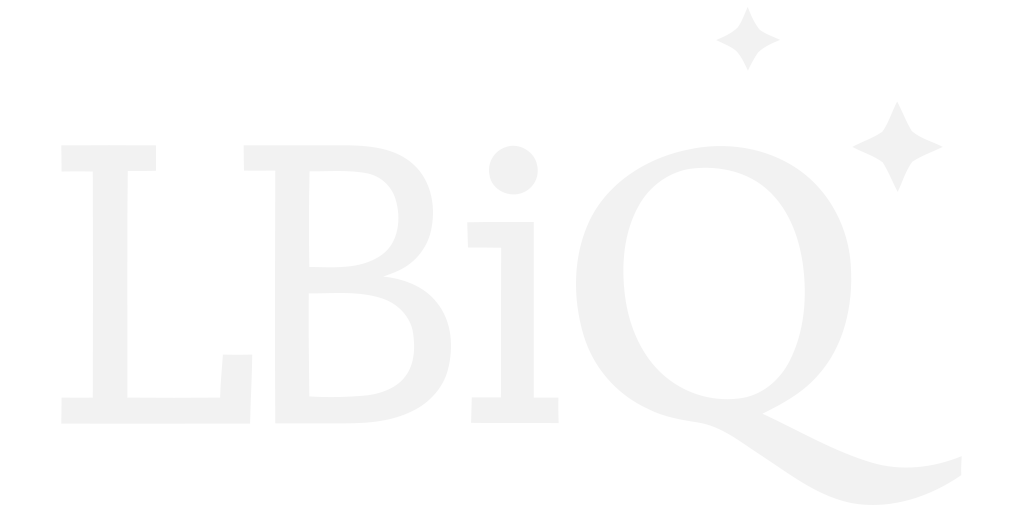 LBiQ Logo in white